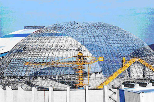 怒江电厂网架工程